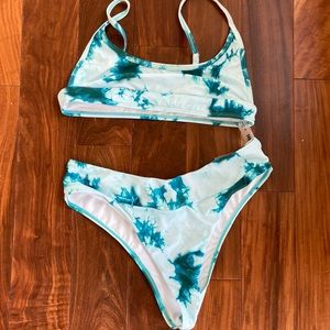 TIE DYE SWIM SET